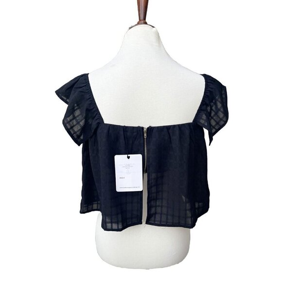 Wilde Heart Women's High Lover Off The Shoulder Top Size L - Picture 3 of 12